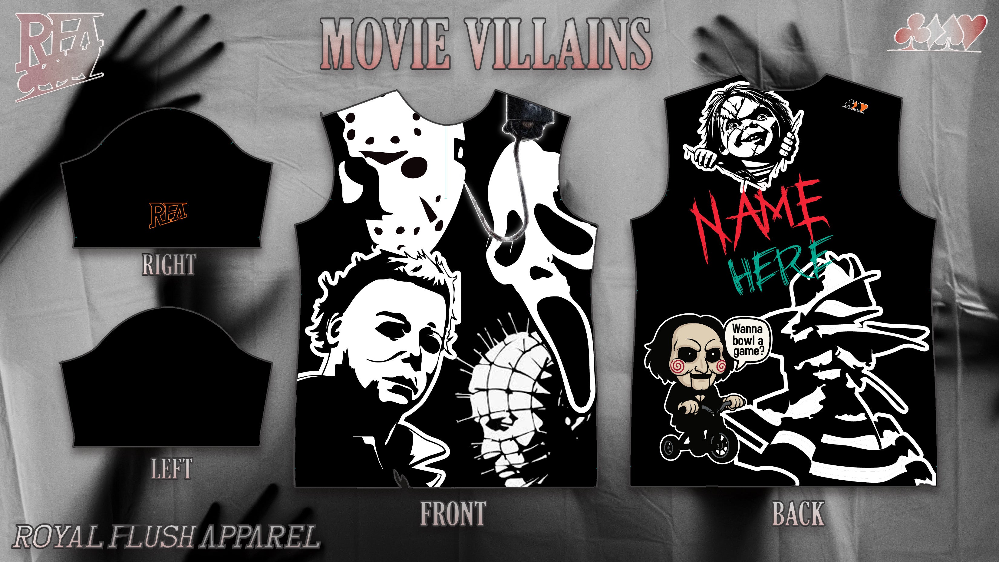 Movie Villains Jersey
